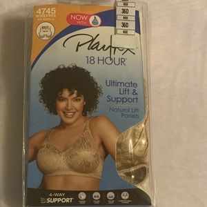 New Playtex Bra 18 hour 36 D Nude